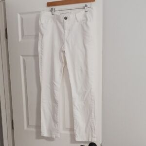 Banana Republic Ivory Denim Trousers
